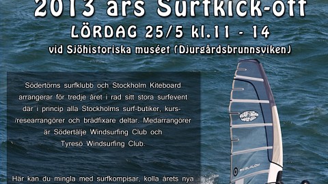 Surf-kickoff : Stockholm