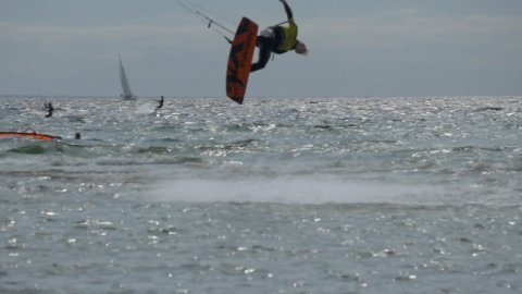 Film från första deltävlingen av Sweden Kite Freestyle Tour