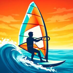 Grupplogotyp för Vindsurfing Sverige